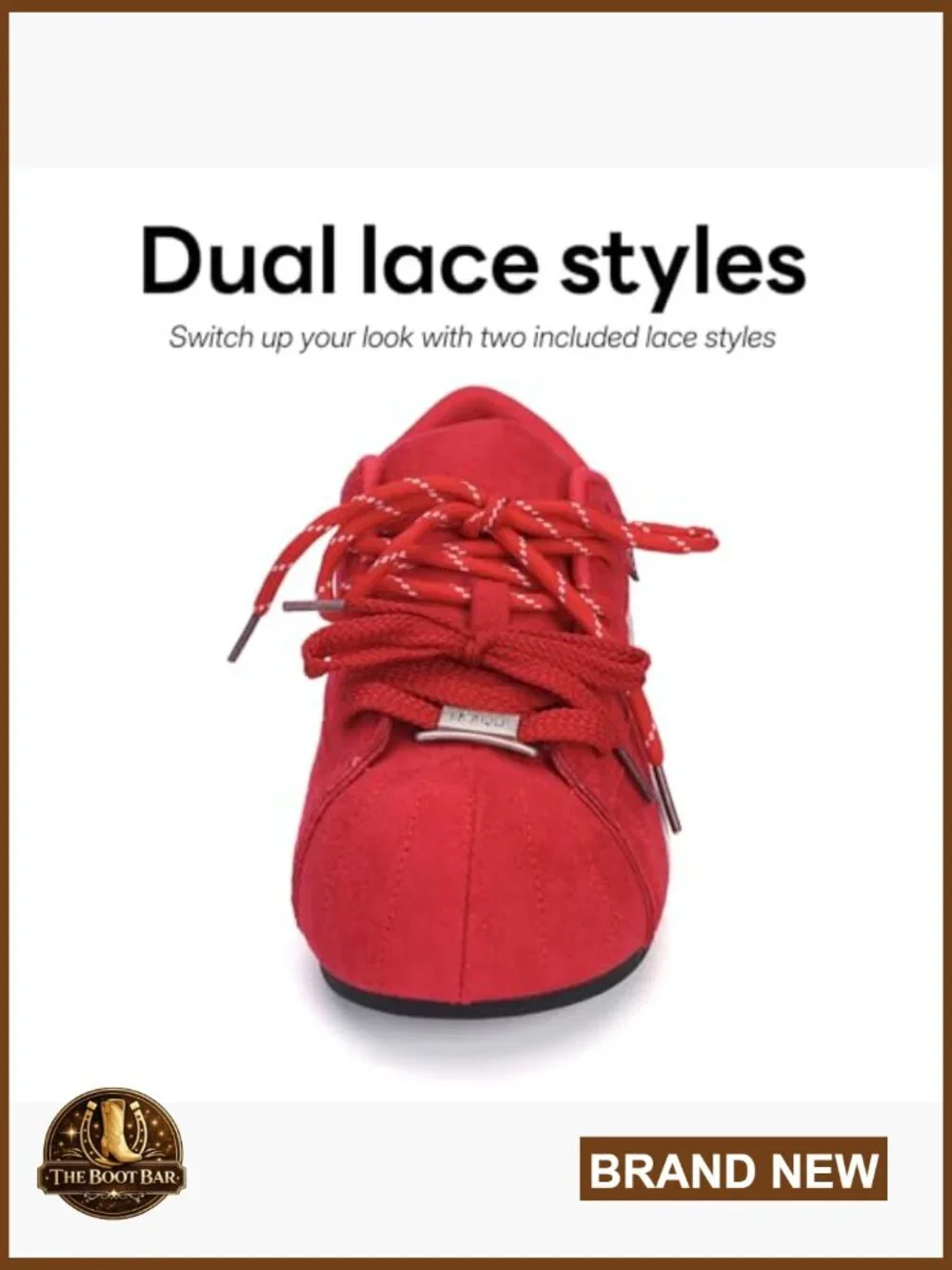 Retro Chunky Fashion Sneakers Lace-Up Non-Slip Mid Top Shoes